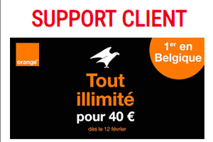 Contacter Orange Belgique