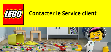 Le service client Lego en Belgique.